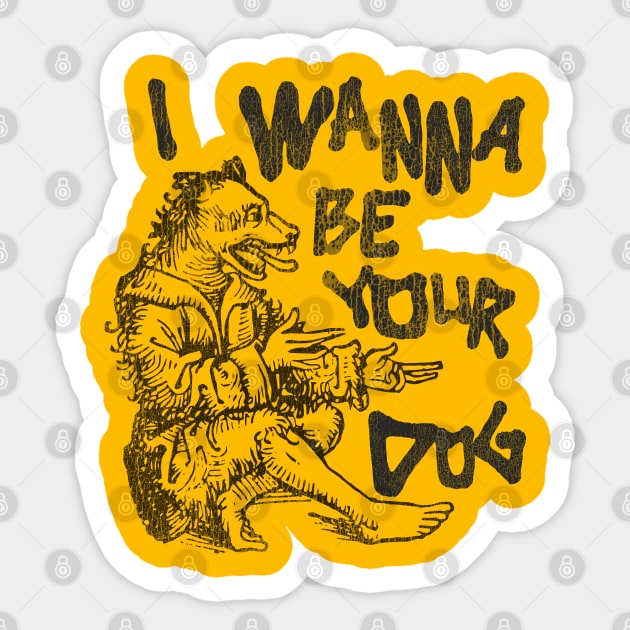 Be Your Dog Sticker by darklordpug
